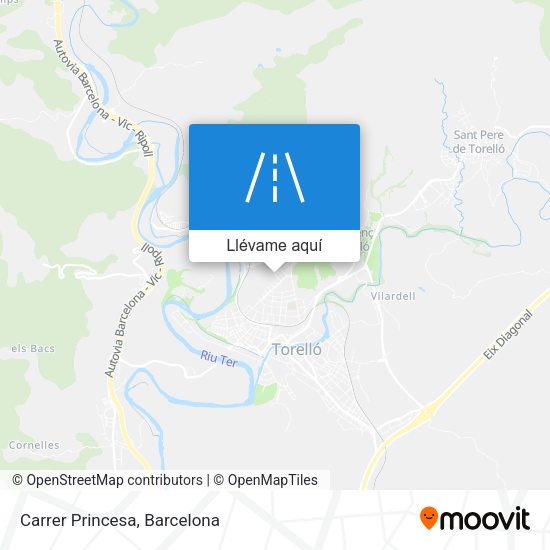 Mapa Carrer Princesa