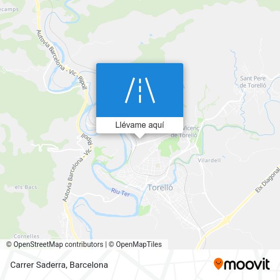 Mapa Carrer Saderra