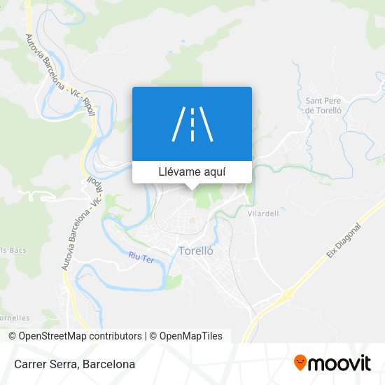 Mapa Carrer Serra