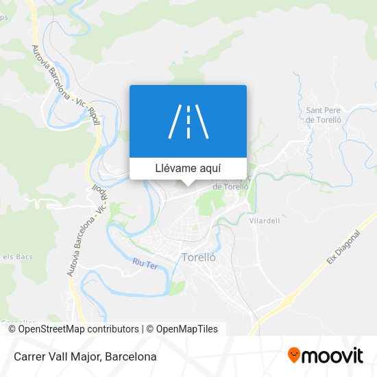 Mapa Carrer Vall Major