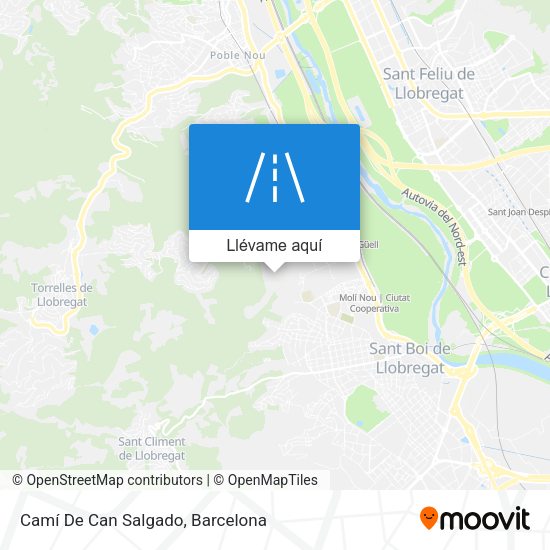 Mapa Camí De Can Salgado