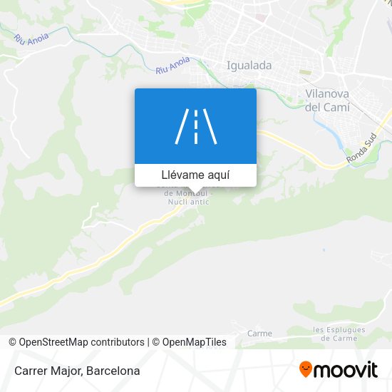 Mapa Carrer Major