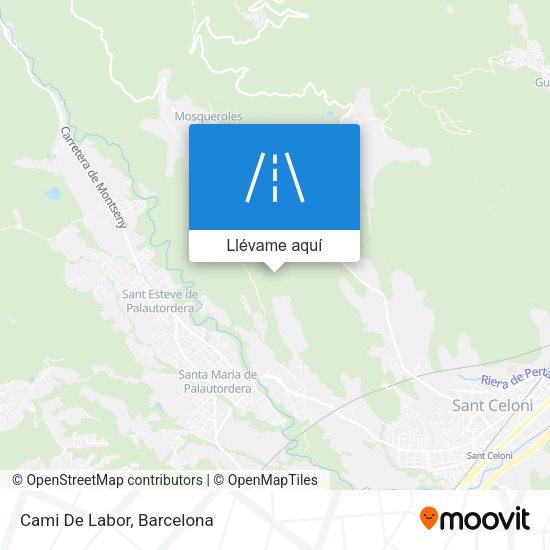 Mapa Cami De Labor