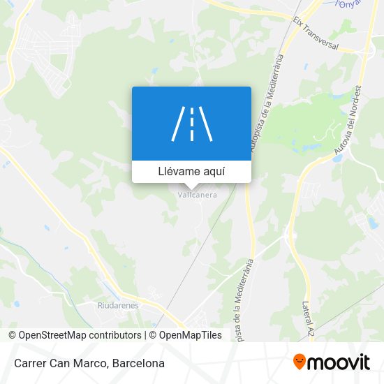 Mapa Carrer Can Marco