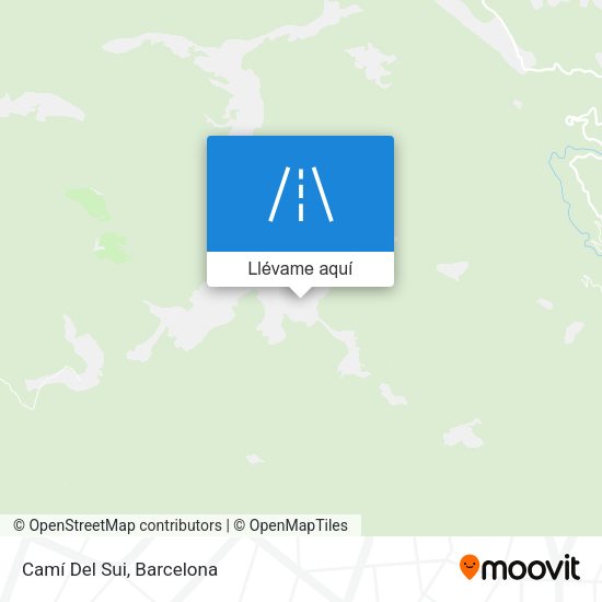 Mapa Camí Del Sui