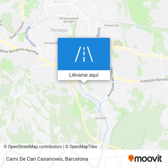 Mapa Camí De Can Casanoves
