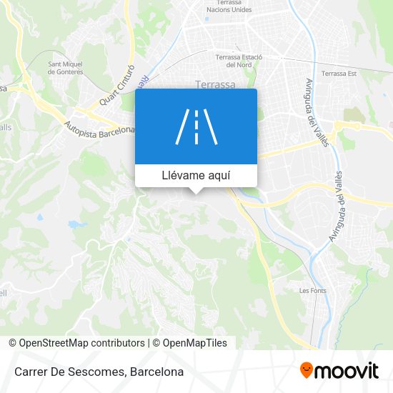 Mapa Carrer De Sescomes