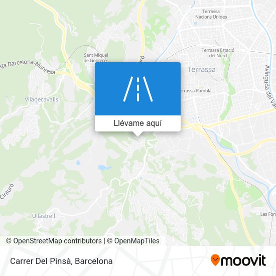 Mapa Carrer Del Pinsà