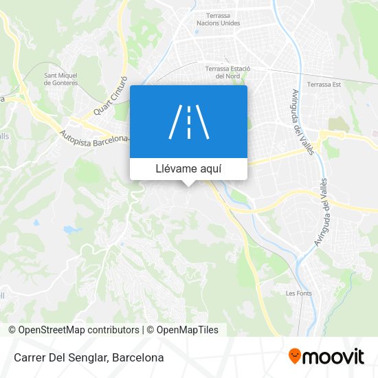 Mapa Carrer Del Senglar