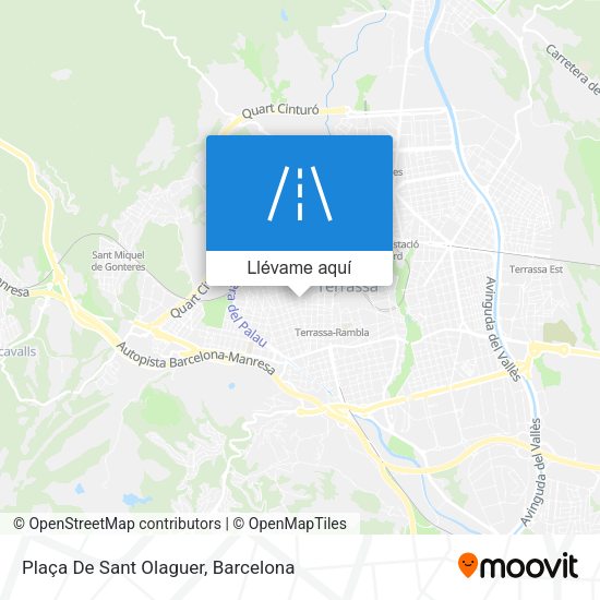 Mapa Plaça De Sant Olaguer