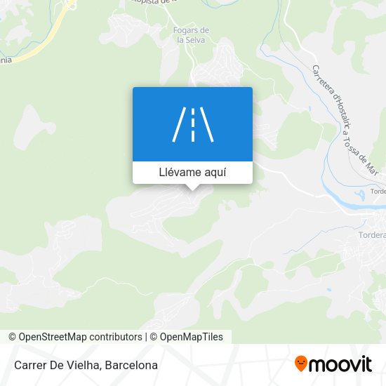 Mapa Carrer De Vielha