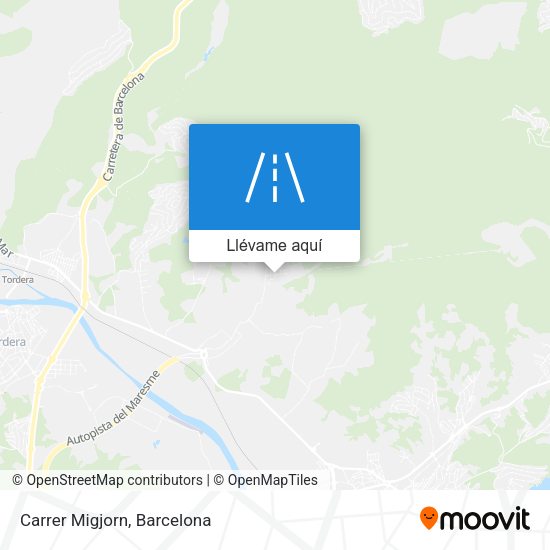 Mapa Carrer Migjorn