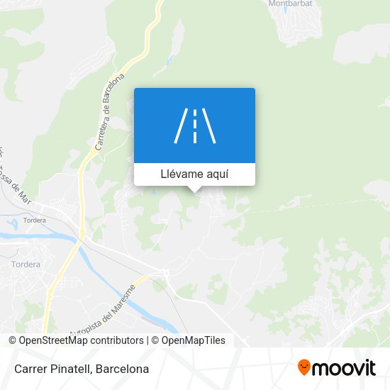 Mapa Carrer Pinatell