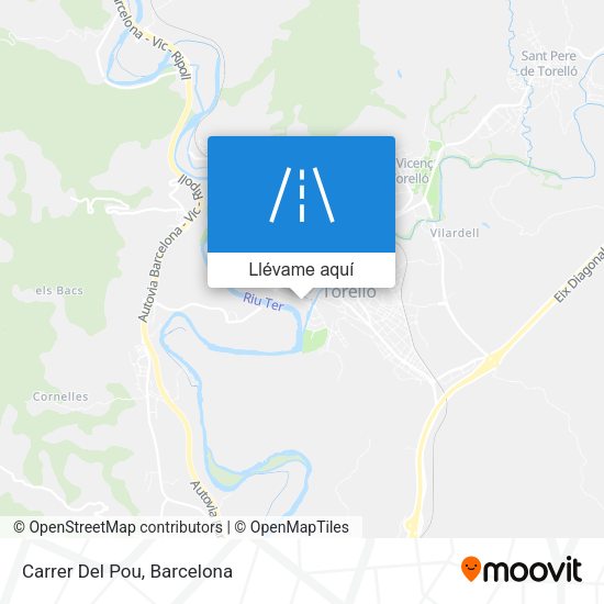 Mapa Carrer Del Pou