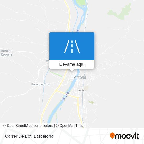 Mapa Carrer De Bot