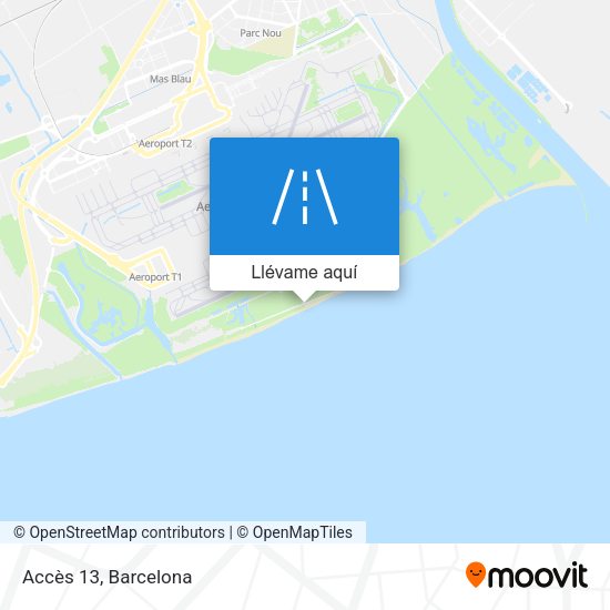 Mapa Accès 13