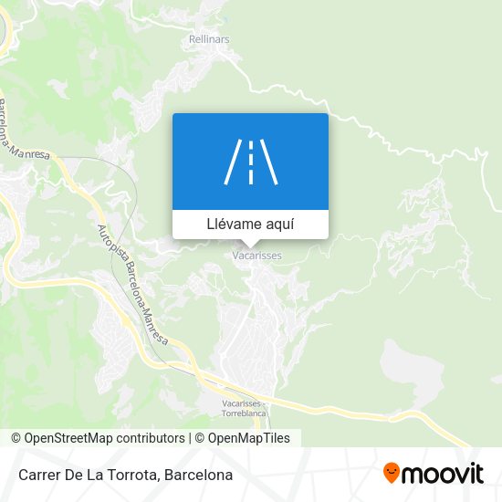 Mapa Carrer De La Torrota