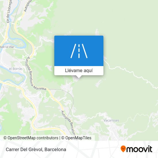 Mapa Carrer Del Grèvol