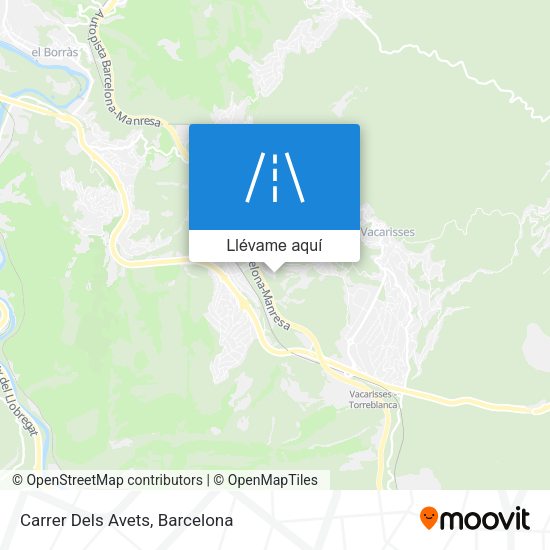 Mapa Carrer Dels Avets