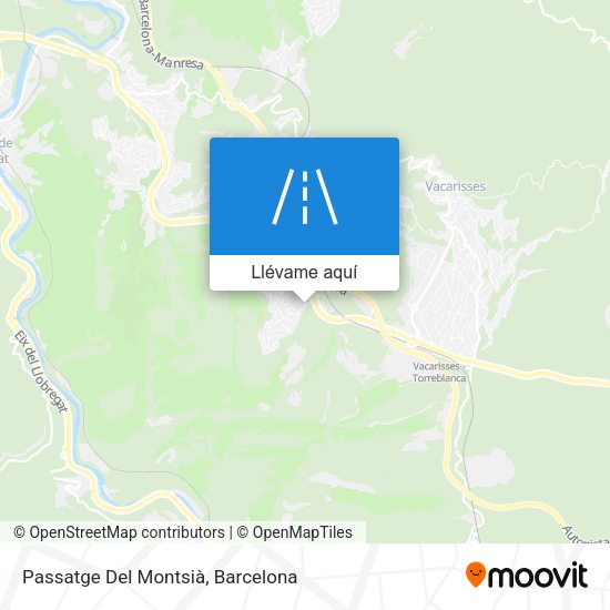 Mapa Passatge Del Montsià