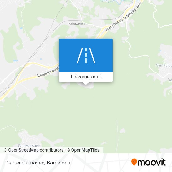 Mapa Carrer Camasec