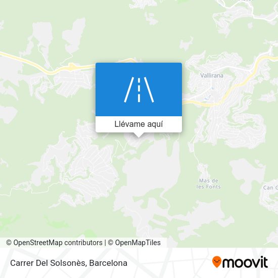 Mapa Carrer Del Solsonès