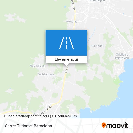 Mapa Carrer Turisme