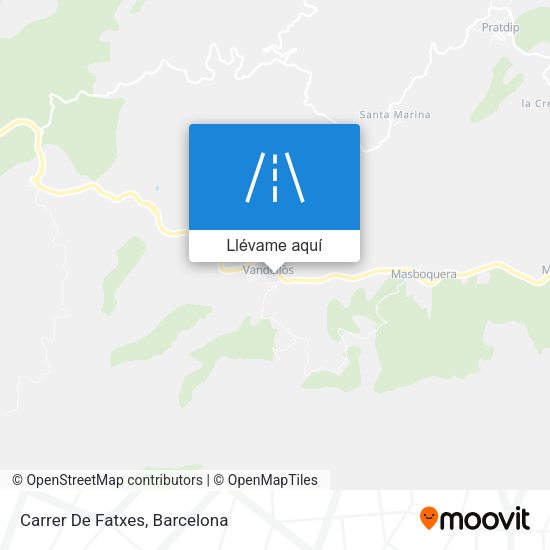 Mapa Carrer De Fatxes