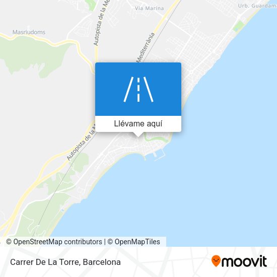 Mapa Carrer De La Torre