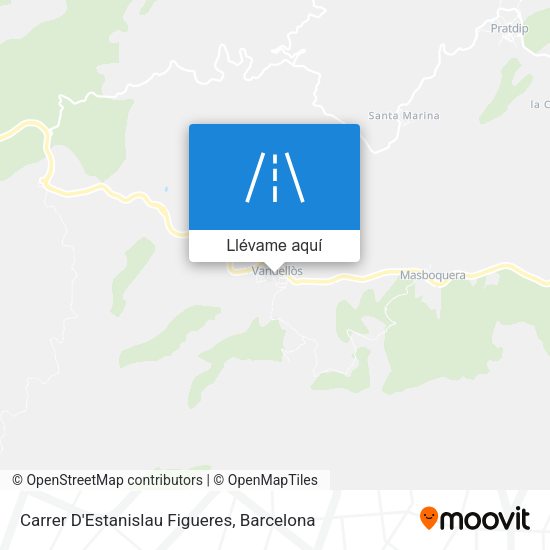 Mapa Carrer D'Estanislau Figueres