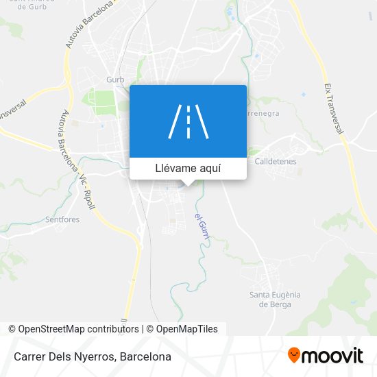 Mapa Carrer Dels Nyerros