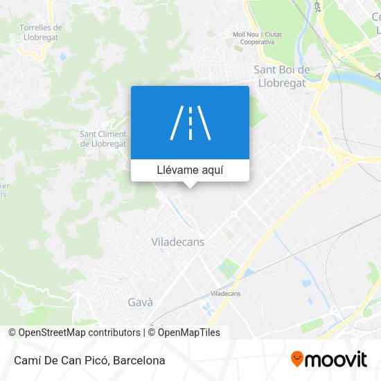 Mapa Camí De Can Picó