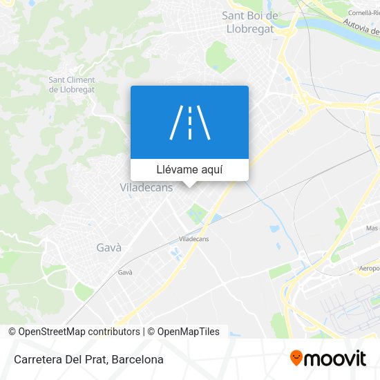 Mapa Carretera Del Prat