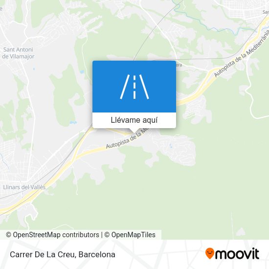 Mapa Carrer De La Creu