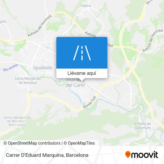 Mapa Carrer D'Eduard Marquina