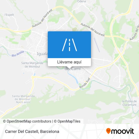 Mapa Carrer Del Castell