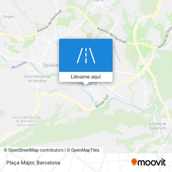 Mapa Plaça Major