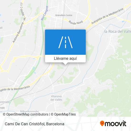Mapa Camí De Can Cristòfol
