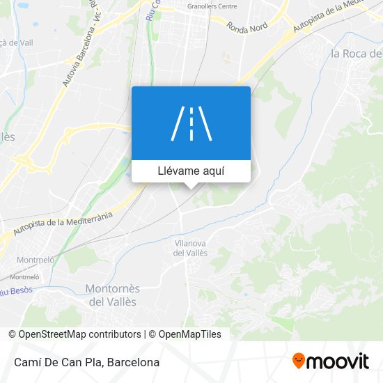 Mapa Camí De Can Pla