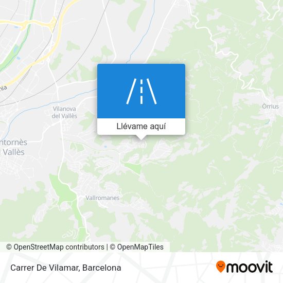 Mapa Carrer De Vilamar