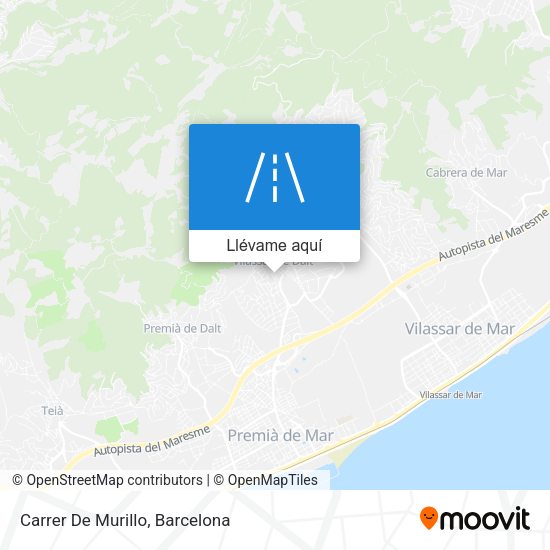 Mapa Carrer De Murillo