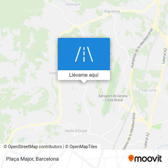 Mapa Plaça Major