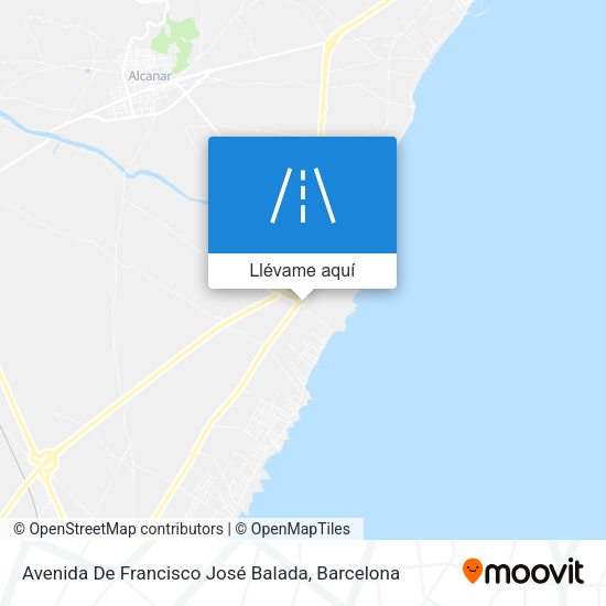 Mapa Avenida De Francisco José Balada