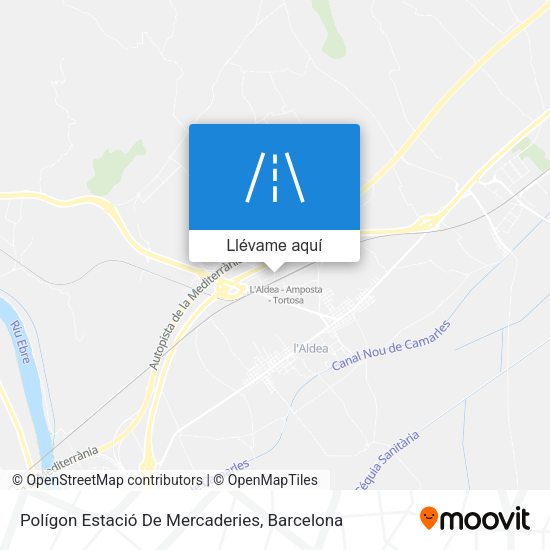 Mapa Polígon Estació De Mercaderies