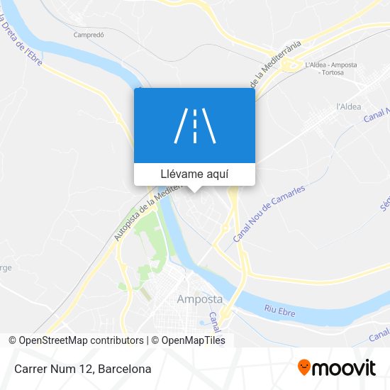Mapa Carrer Num 12