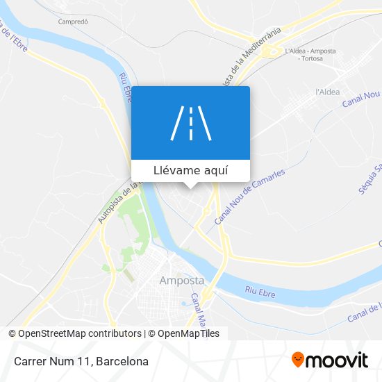 Mapa Carrer Num 11