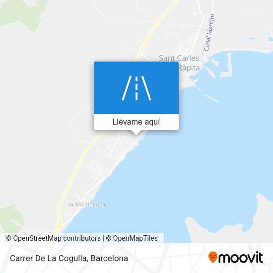Mapa Carrer De La Cogulla