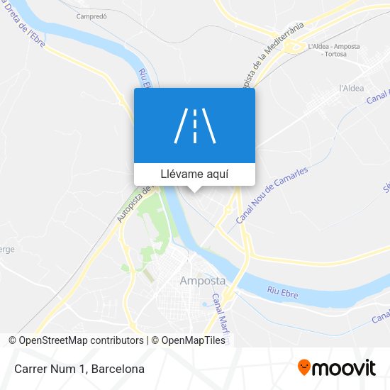 Mapa Carrer Num 1