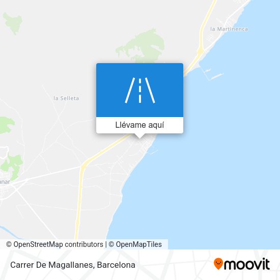 Mapa Carrer De Magallanes