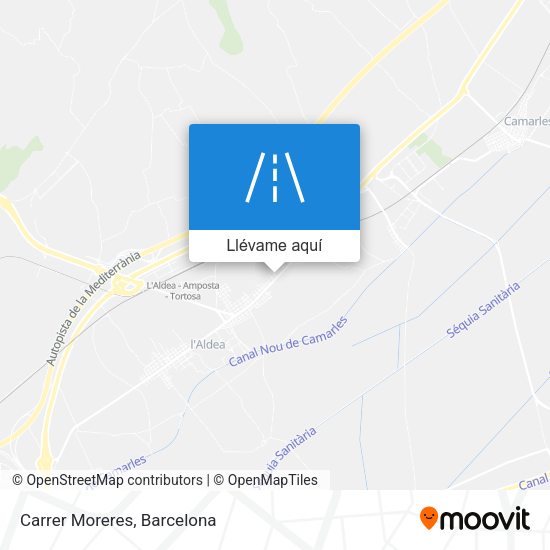 Mapa Carrer Moreres